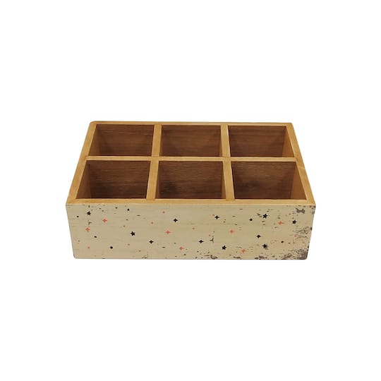 10" Mr. Skelly's Soda Pop Wood Bottle Crate by Ashland®